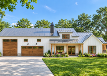 2,189 Sq. Ft. Barndominium Plan with 3–4 Bedrooms and 2.5 Bathrooms