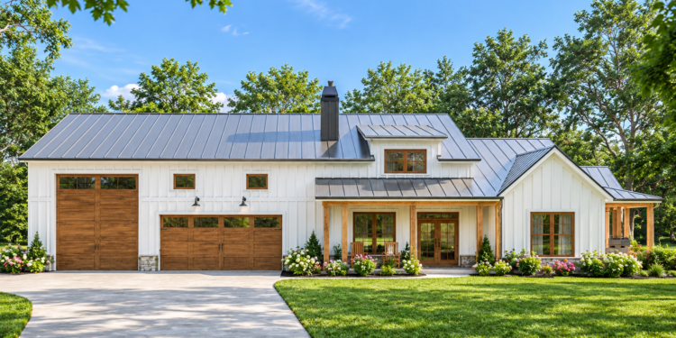 2,189 Sq. Ft. Barndominium Plan with 3–4 Bedrooms and 2.5 Bathrooms