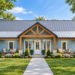 1,677 Sq. Ft. Modern Farmhouse Plan with 3 Bedrooms and 2 Bathrooms