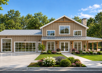 2,577 Sq. Ft. Barndominium Plan with 3 Bedrooms and 2.5 Bathrooms